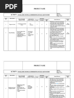 Risk Assessment For Installation Testing Commissioning of Clean Agent System