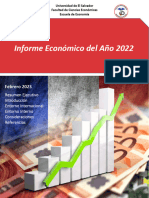 Informe Coyuntura Final 2022 - Escuela de Economía - FCCEE UES