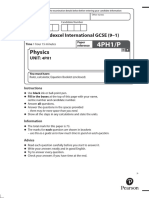 Physics Olevel Edexcel Exam 5