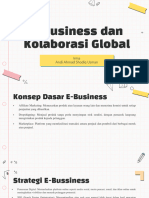 E-Business Dan Kolaborasi Global