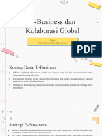 E-Business Dan Kolaborasi Global