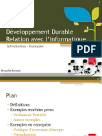 Développement Durable Relation Avec L'informatique