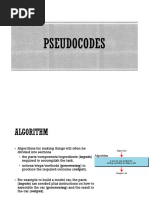 2 Pseudocodes