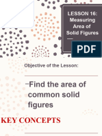 Lesson 16 - Measuring Area
