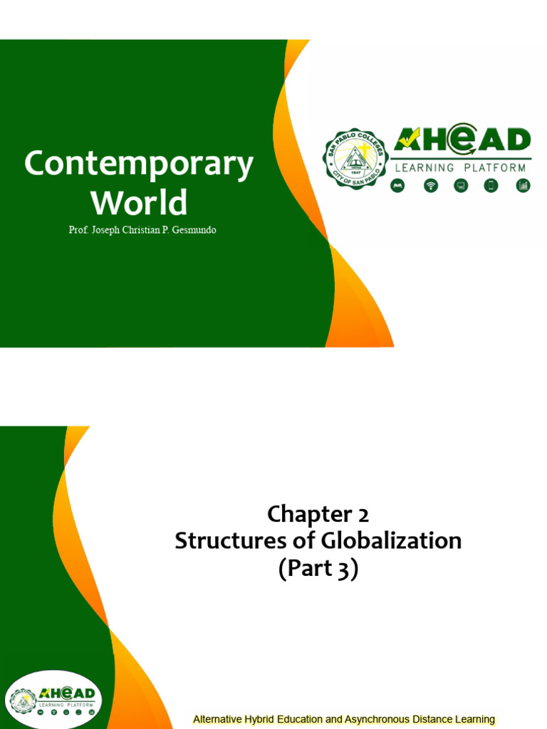 Module 2 3 Structures Of Globalization Pdf