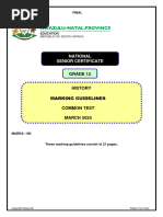 History March 2024 Grade 12 MG-2 Final