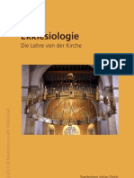 Ekklesiologie: Die Lehre Von Der Kirche