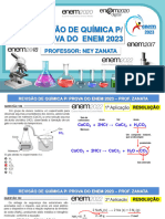 Revisão Enem Química 2023 Prof. Zanata