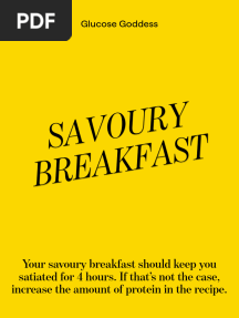 Glucose Goddess: Savoury Breakfast Savoury Breakfast