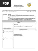 Learning Plan Grade 7 (2nd Quarter)