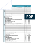 Agenda de cursos 1º semestre 2024 - RMRS