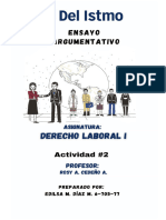 Derecho Laboral Actividad 2