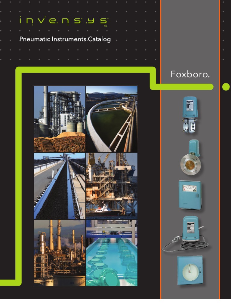 Catalog Foxboro Pneumatic Instruments 03-11 | Pressure Measurement | Switch