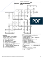 Complete The Crossword Review
