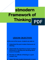 Topic 2 Postmodern Way of Thinking
