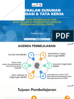 Susunan Organisasi Tata Kerja