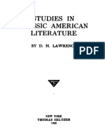 Studies in Classic American Lit - D. H. Lawrence