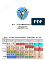 Sy23-24 Harry S Truman Elementary School Action Plan