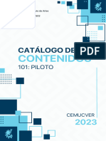 Catálogo 101 - CEMUCVER Instituto de Artes 2023