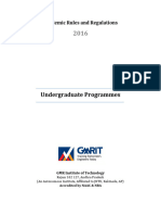 Autonomy Regulations UGPrograms 2016