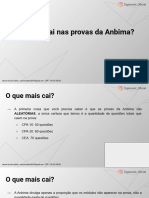 O Que Mais Cai Nas Provas Da Anbima