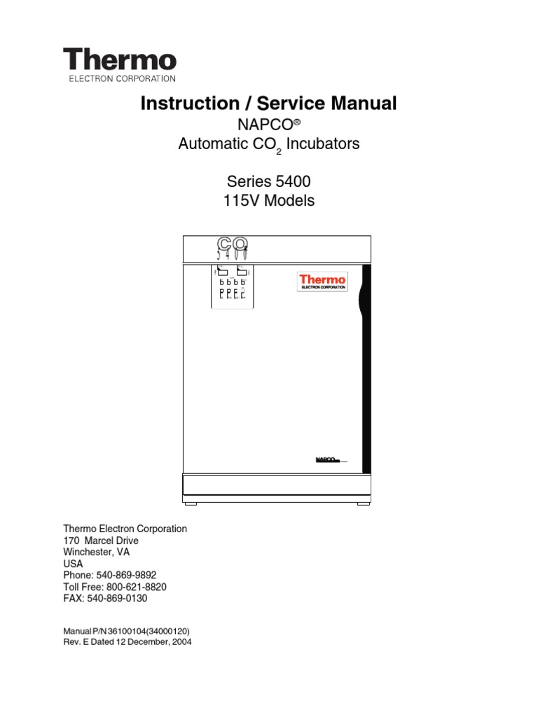 binder co2 incubator manual