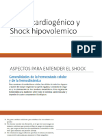 Shock Cardiogénico y Shock Hipovolemico