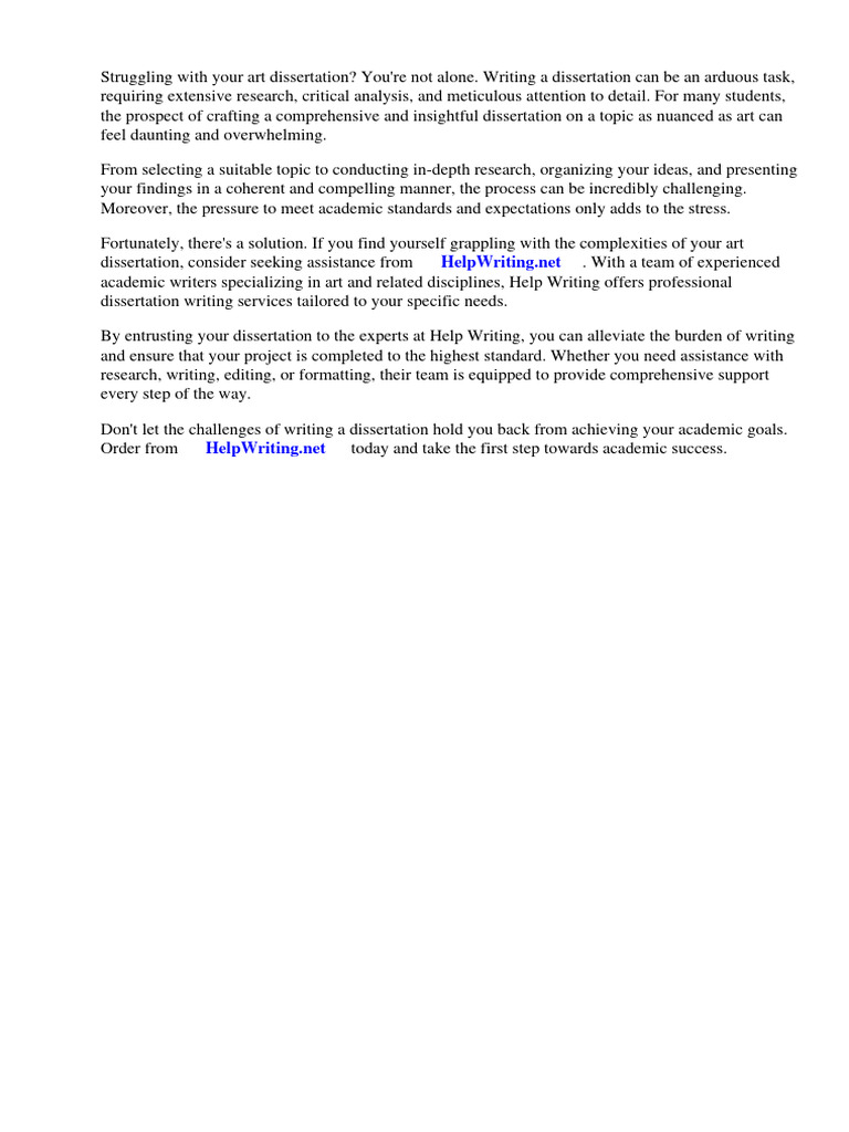 Art Dissertation Pdf Thesis