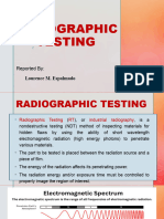 Report - RADIOGRAPHIC TESTING