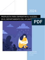 Propuesta para Enfrentar El Suicidio en El Departamento Del Atlántico