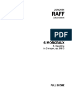 IMSLP724538-PMLP17476-00. RAFF - CAVATINA FOR VIOLIN, OP. 85.3 - Conductor Score