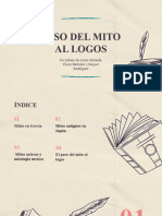 Paso Del Mito Al Logos