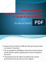 Bilan de La Victime DR Alaoui