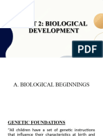 Unit 2 Biological Development