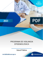 Programa de Vigilancia Epidemiologica PDF