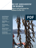 Culture of Sargassum in Korea 2014