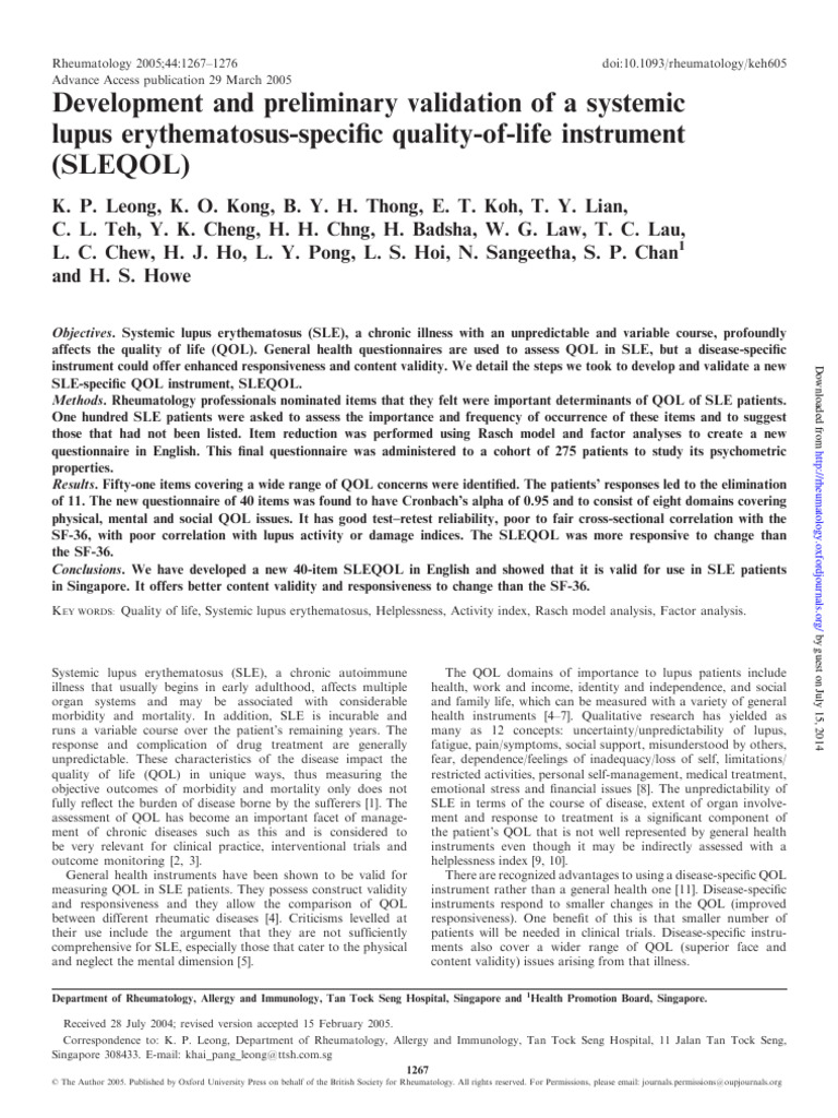 Development and Preliminary Validation o | PDF | Validity (Statistics ...