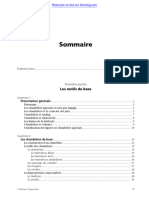 Sommaire: Les Outils de Base