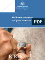 The Pharmacokinetics of Equine Medications