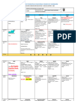 Undécimo - Agenda Semanal de Grado