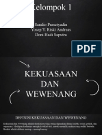 Kekuasaan Dan Wewenang. OK