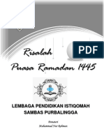 Risalah Puasa Ramadan 1445 H