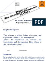 L1. Chapter Two Site Investigation (Soil Exploration) Part I