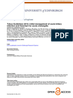 Tokyo Guidelines 2018- Initial Management of Acute Biliary Infection and Flowchart for Acute Cholangitis-1