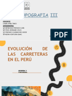 Evolucion de Las Rutas en El Peru