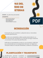 Etapas Del Estudio de Carreteras