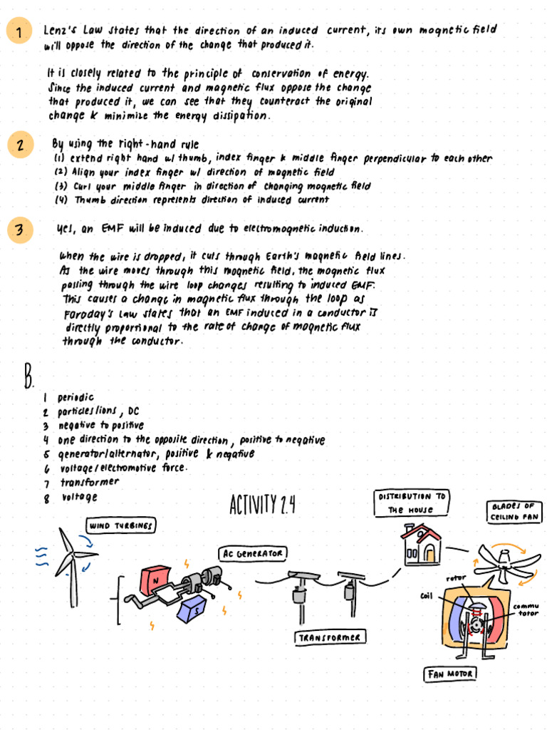 Understanding Lenz's Law and Its Applications | PDF | Electromagnetic ...