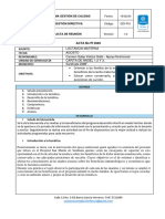 Acta - Pi - 3995 - Agosto - Lactancia Materna - Carita de Angel