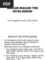 5 Macam Tes Iq Revisi