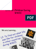 Life For Children During WWII